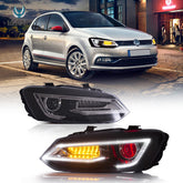 VLAND LED Headlights For 2009-2017 Volkswagen Polo MK5 Australia